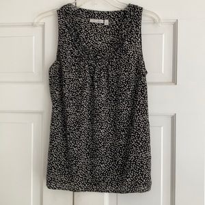 Halogen scoop neck sleeveless top